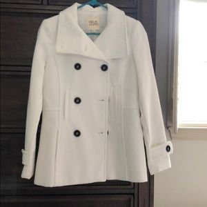 Thread and supply winter white peacoat